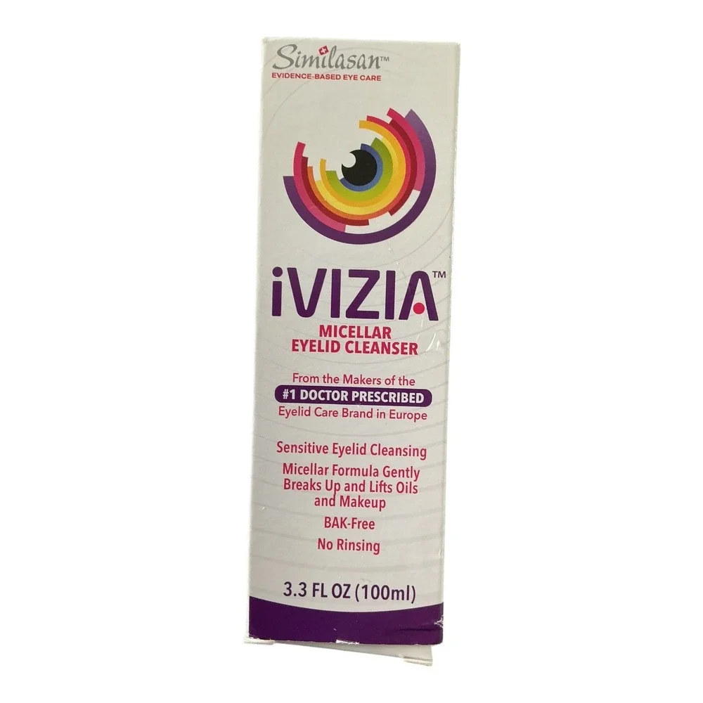 Similasan - iVIZIA Eyelid Cleanser‎ (3.3 oz) Micellar BAK-Free